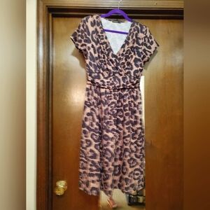 Leopard print dress